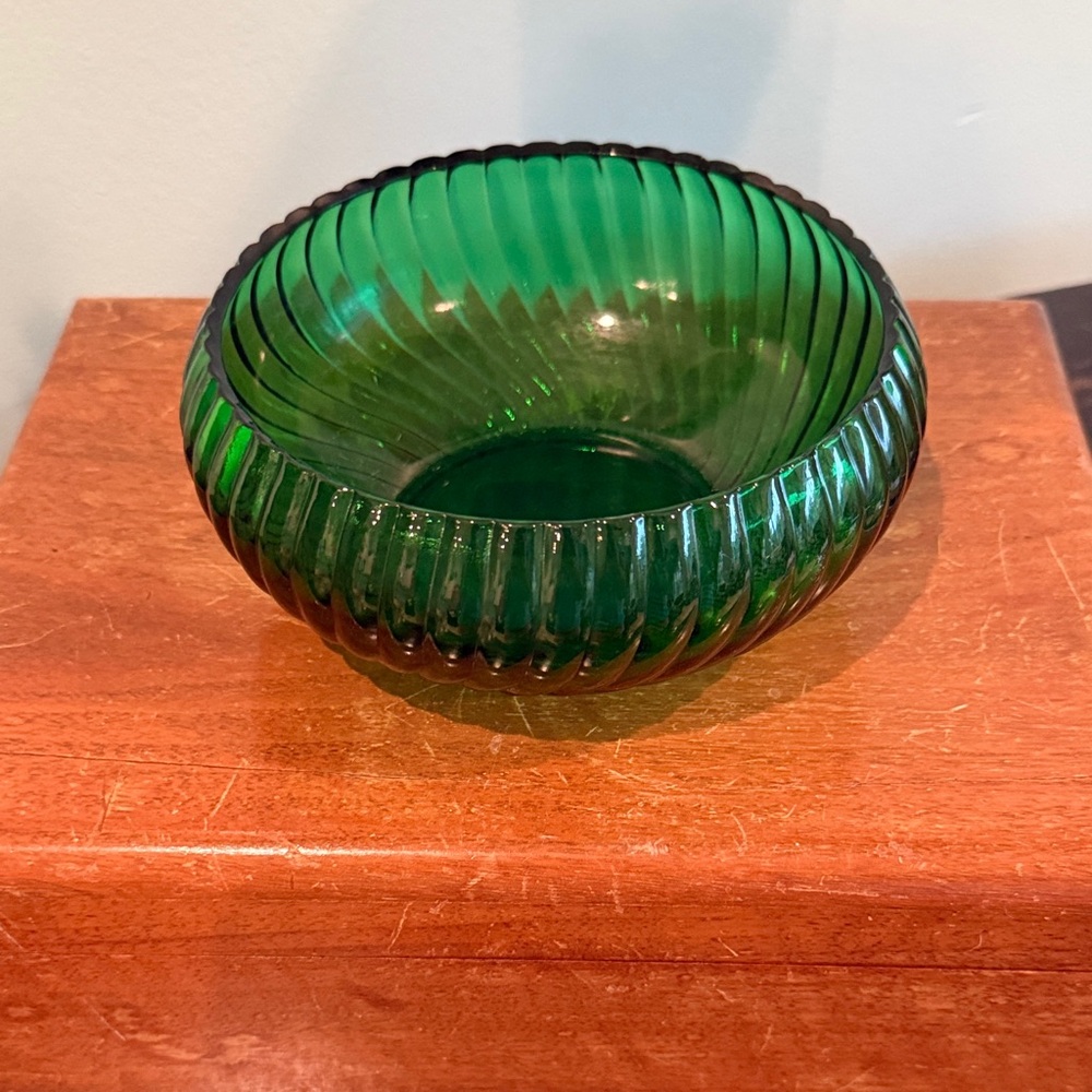 Festive green dish